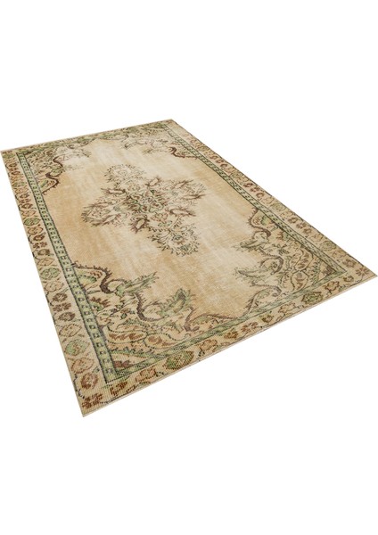Trendy Vintage Eskitme Yün Halı - 164X250 cm 9993 fırsatları