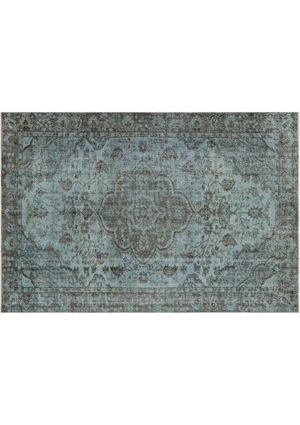 Bohem Vintage El Yapımı Eskitme Yün Halı Halı - 150X224 cm 9977 modelleri