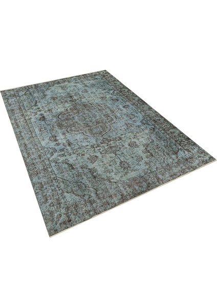 Bohem Vintage El Yapımı Eskitme Yün Halı Halı - 150X224 cm 9977 fırsatları