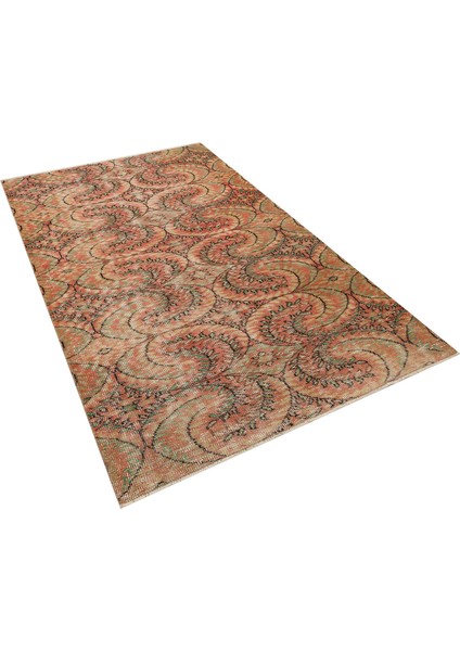 Şık Vintage Eskitme Eşsiz Eskitme Halı Eskitme Halısı - 138X239 cm 9976