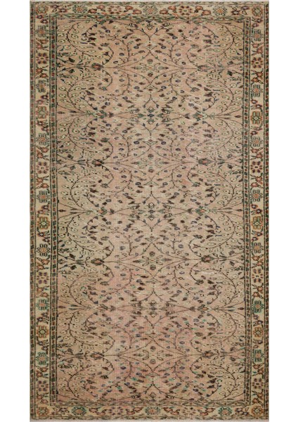 Etnik Vintage Desenli Jüt Halı Halı - 161X276 cm 9971