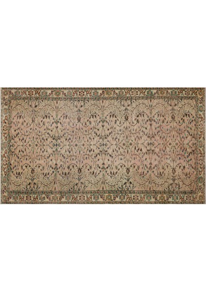 Etnik Vintage Desenli Jüt Halı Halı - 161X276 cm 9971