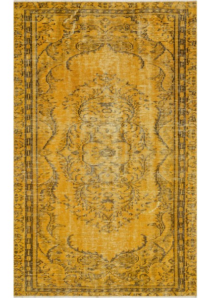 Şık Vintage Eskitme Eşsiz Eskitme Halı Halısı - 148X236 cm 9988