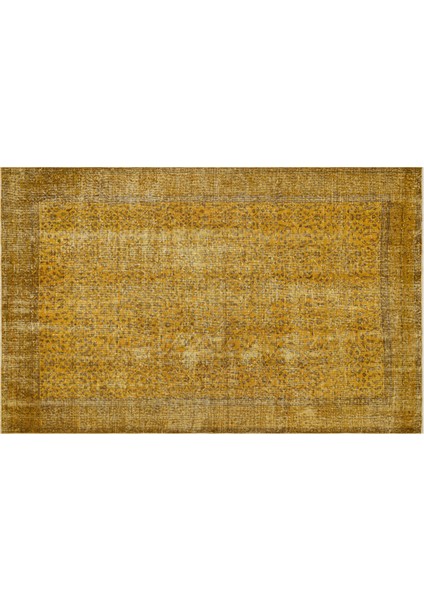 Etnik Vintage El Dokuma Jüt Halı Halı - 163X259 cm 9986