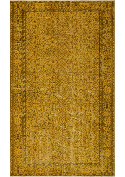 Doğal Vintage El Dokuma Halısı - 152X255 cm 9985