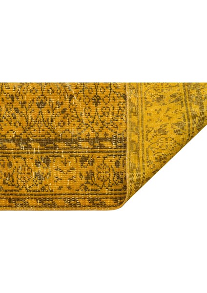 Doğal Vintage El Dokuma Halısı - 152X255 cm 9985