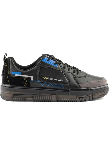 Planet Unisex Sneakers - Siyah Füme