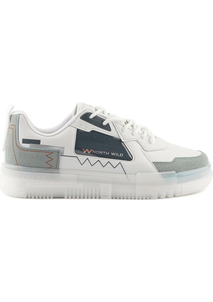 Planet Unisex Sneakers - Beyaz Mavi
