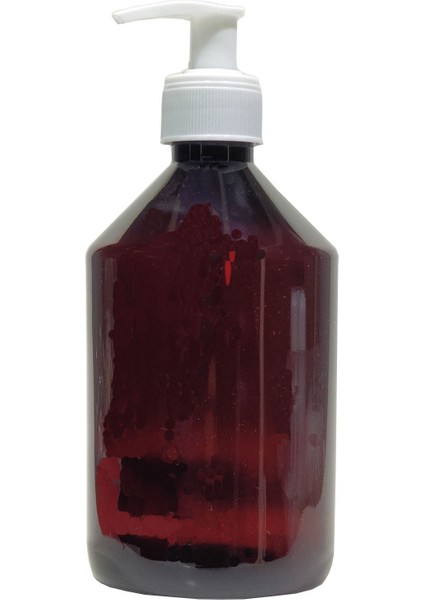 1 Adet 500 ml Boş Spreyli Kolonya, Dezenfektan Şişesi Amber Renk
