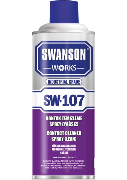 Kontaktemizleme Elektronik Kart Devre Temizleyici Yağsız 400 ml