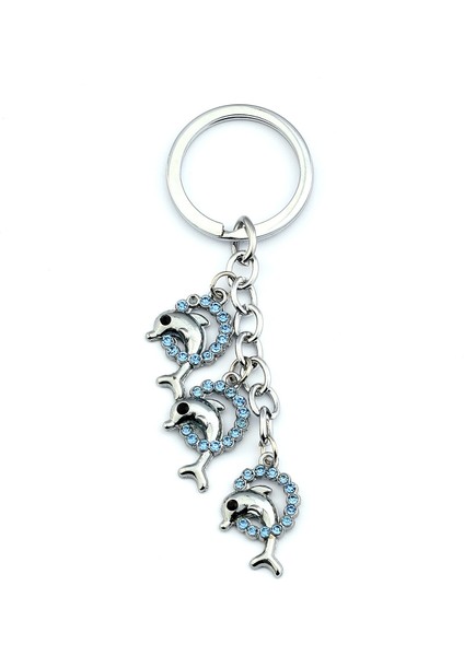 Taşlı Yunus Figürlü Anahtarlık (Mdl2 Newlife