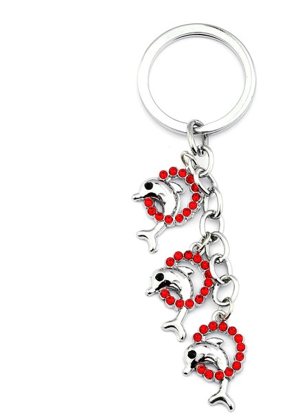 Taşlı Yunus Figürlü Anahtarlık ( Mdl4 Newlife