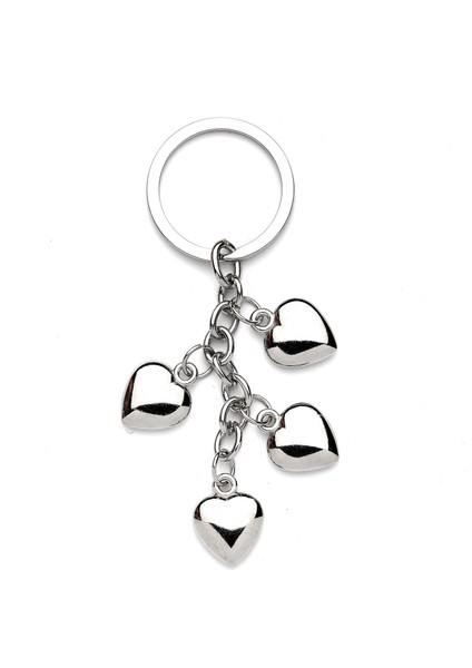 3D Kalp Figürlü Anahtarlık Newlife