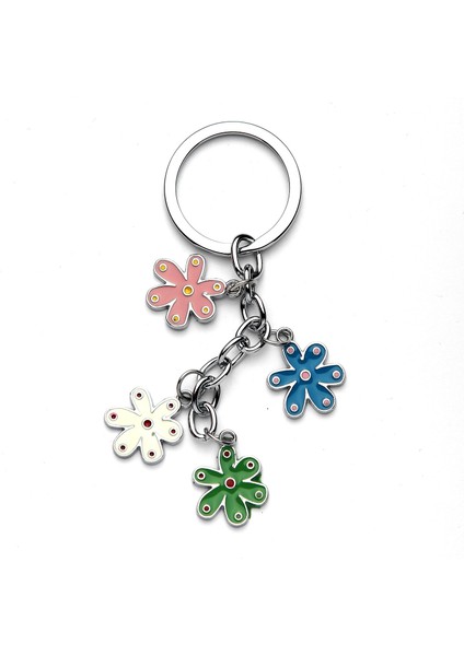 Çiçek Desenli Anahtarlık Newlife