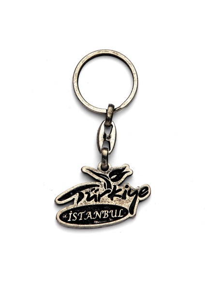 Türkiye&istanbul Yazılı Anahtarlık Newlife