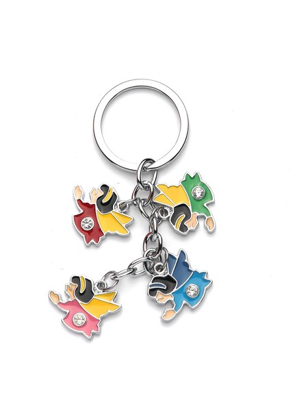 Metal Taşlı Melek Salkım Anahtarlık Newlife