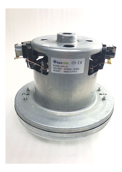 Süpürge Motoru (SRV15) Çıkıntılı Taban (1400 Watt) (Sarcool)