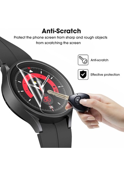 Huawei Watch Gt2 Pro 46 mm Ekran Koruyucu Şeffaf Tpu Film 2 Adet
