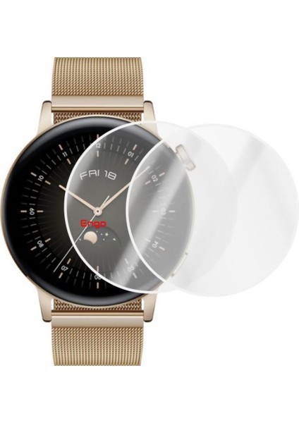 Huawei Watch Gt3 42 mm Ekran Koruyucu Şeffaf Tpu Film 2 Adet