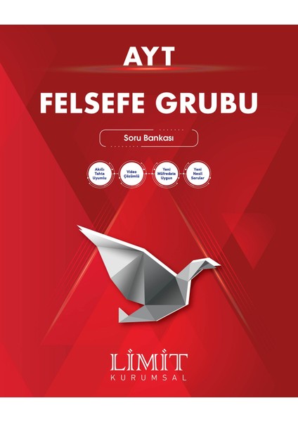 Kurumsal AYT Felsefe Grubu Soru Bankası Kırmızı Kitap