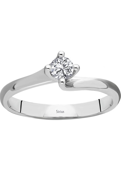 F Renk 0,17 Karat Pırlanta Tektaş Yüzük 0417R0310 fiyatları