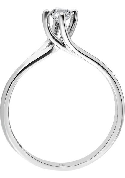 F Renk 0,17 Karat Pırlanta Tektaş Yüzük 0417R0310 modelleri