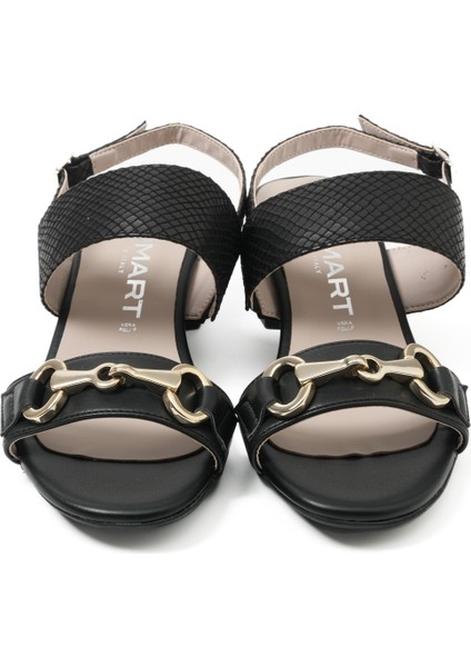 Kadın Sandalet 084676 Comart 4676 Vıktor Lıa Nero Mamba Nero