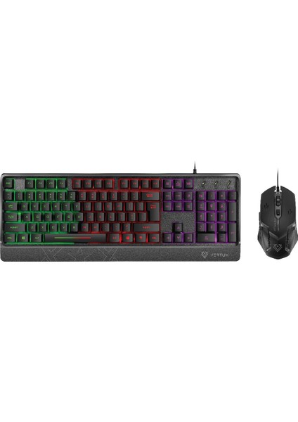 Orion Gaming Oyun Klavyesi&mouse 3200 Dpı, Bilek Desteği, Rgb LED