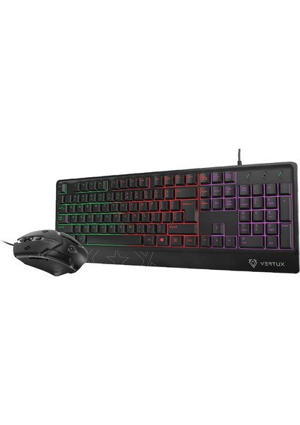 Orion Gaming Oyun Klavyesi&mouse 3200 Dpı, Bilek Desteği, Rgb LED