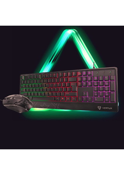 Orion Gaming Oyun Klavyesi&mouse 3200 Dpı, Bilek Desteği, Rgb LED