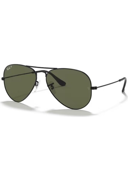 RB3025 00258 62 Aviator Polarize Erkek Güneş Gözlüğü