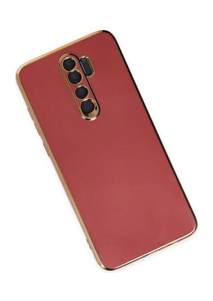Xiaomi Redmi Note 8 Pro Kılıf Volet Silikon - Kırmızı 300099