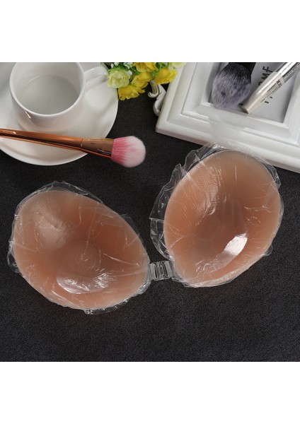 Straplez Görünmez Askısız Yapışkan Silikon Sütyen