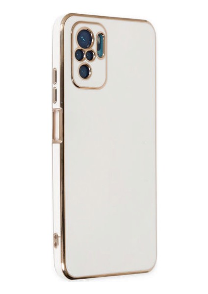 Xiaomi Poco M5S Kılıf Volet Silikon - Beyaz 300099