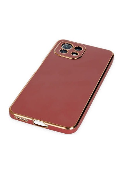 Xiaomi Mi 11 Lite Kılıf Volet Silikon - Kırmızı 300099