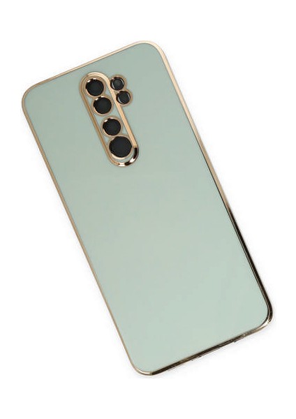 Xiaomi Redmi Note 8 Pro Kılıf Volet Silikon - Açık Yeşil 300099