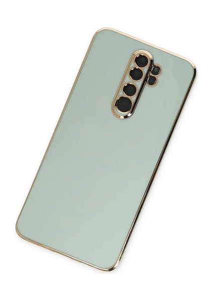 Xiaomi Redmi Note 8 Pro Kılıf Volet Silikon - Açık Yeşil 300099