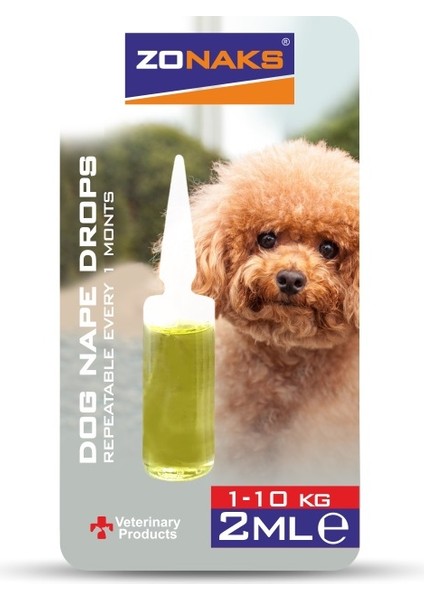 Zonaks Köpek Dış Etken Damla 1-10 kg