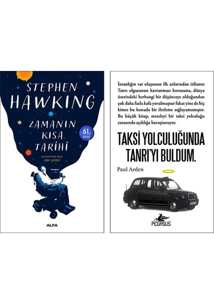 Zamanın Kısa Tarihi - Taksi Yolculuğunda Tanrı'yı Buldum - Stephen Hawking