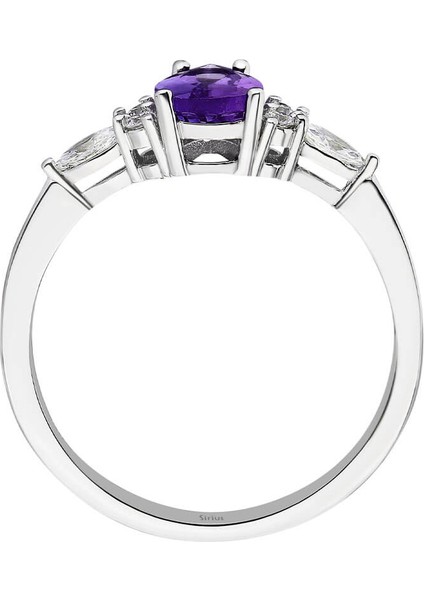 Markiz Pırlanta ve Damla Tanzanit Taşlı Modern Yüzük modelleri