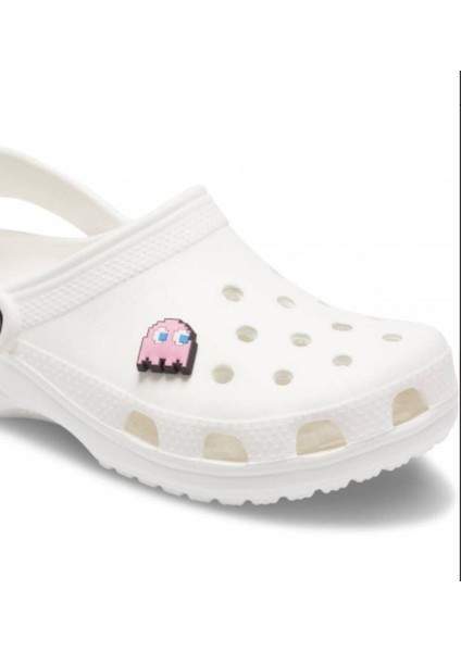 Terlik Ayakkabı Sandalet Tokası Pac Man Pinky 1 Adet Silikon Kız Erkek Aksesuar Hediye fırsatları