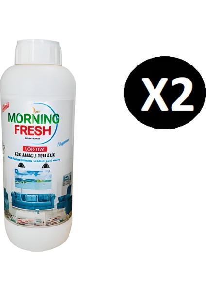 Morning Fresh Lok-Tem Okyanus Çok Amaçlı Temizleyici 1 lt x 2 Adet