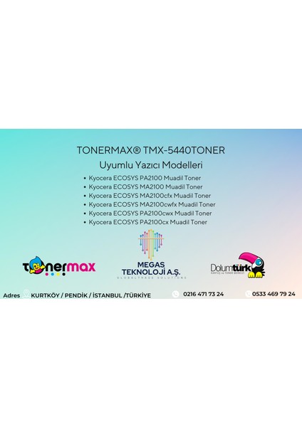 Kyocera TK-5440 Muadil Toner Kırmızı / Kyocera Ecosys PA2100 / MA2100 fiyatları