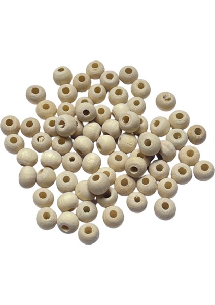 Ahşap Boncuk Yuvarlak Top BNCAH01 fiyatları