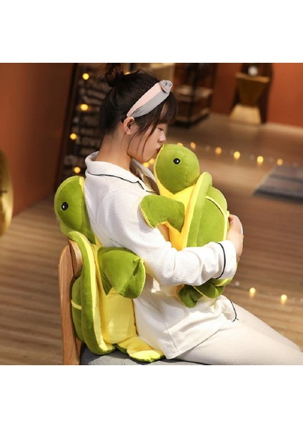 Ithal Kumaş Caretta Caretta Deniz Kaplumbağası Peluş Oyuncak Minder Yastık Uyku Arkadaşı Jumbo Boy indirimleri