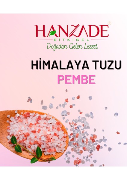 Pembe Himalaya Tuzu Granül Tane 500 gr