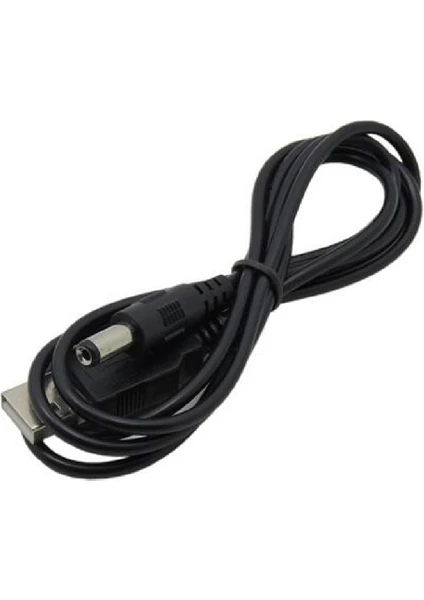 USB 2.0 To 5.5 x 2.5 mm Dc 5V Power Güç Kablosu 1,5 Metre