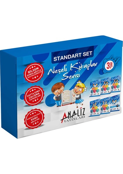 Analiz Yayınları 3.Sınıf Standart Set 6 Kitap