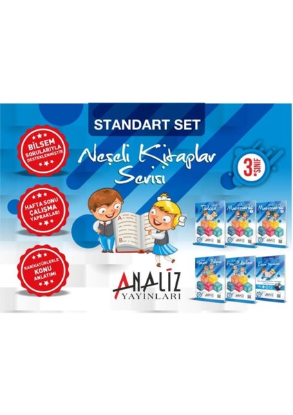 Analiz Yayınları 3.Sınıf Standart Set 6 Kitap