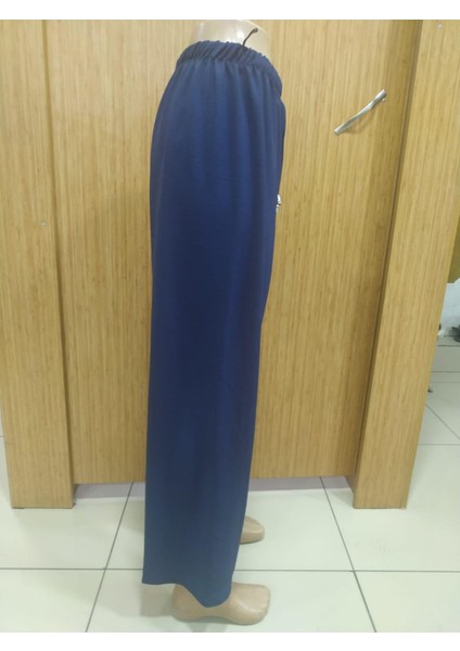 Ayrobin Rahat Kesim Lastikli Büyük Beden Lacivert Pantolon modelleri